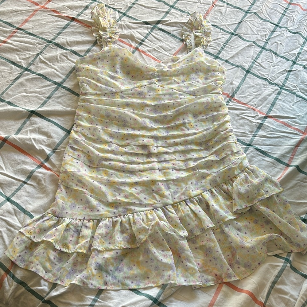 spring mini dress
